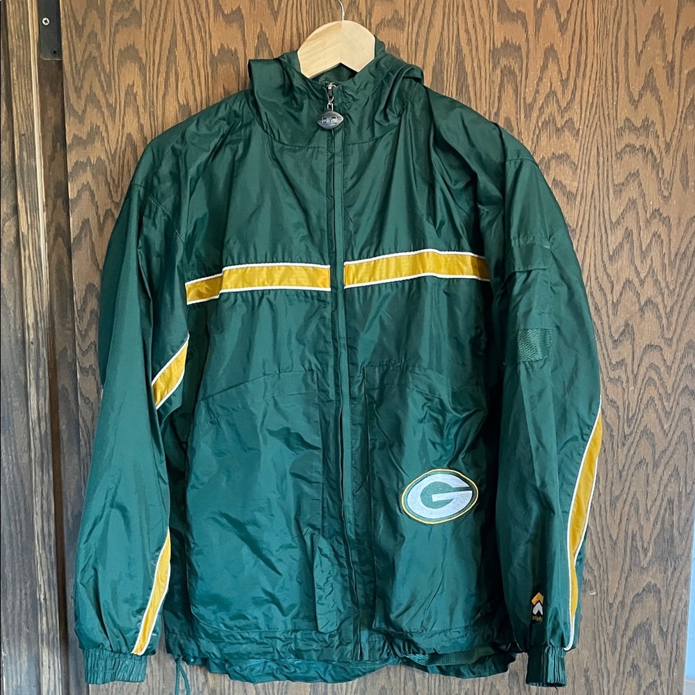 Green Bay‎ Packers NFL Windbreaker Jacket
